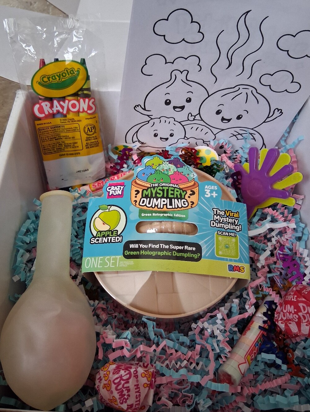RMS Green Holographic Apple Scented Mystery Dumpling Surprise Set